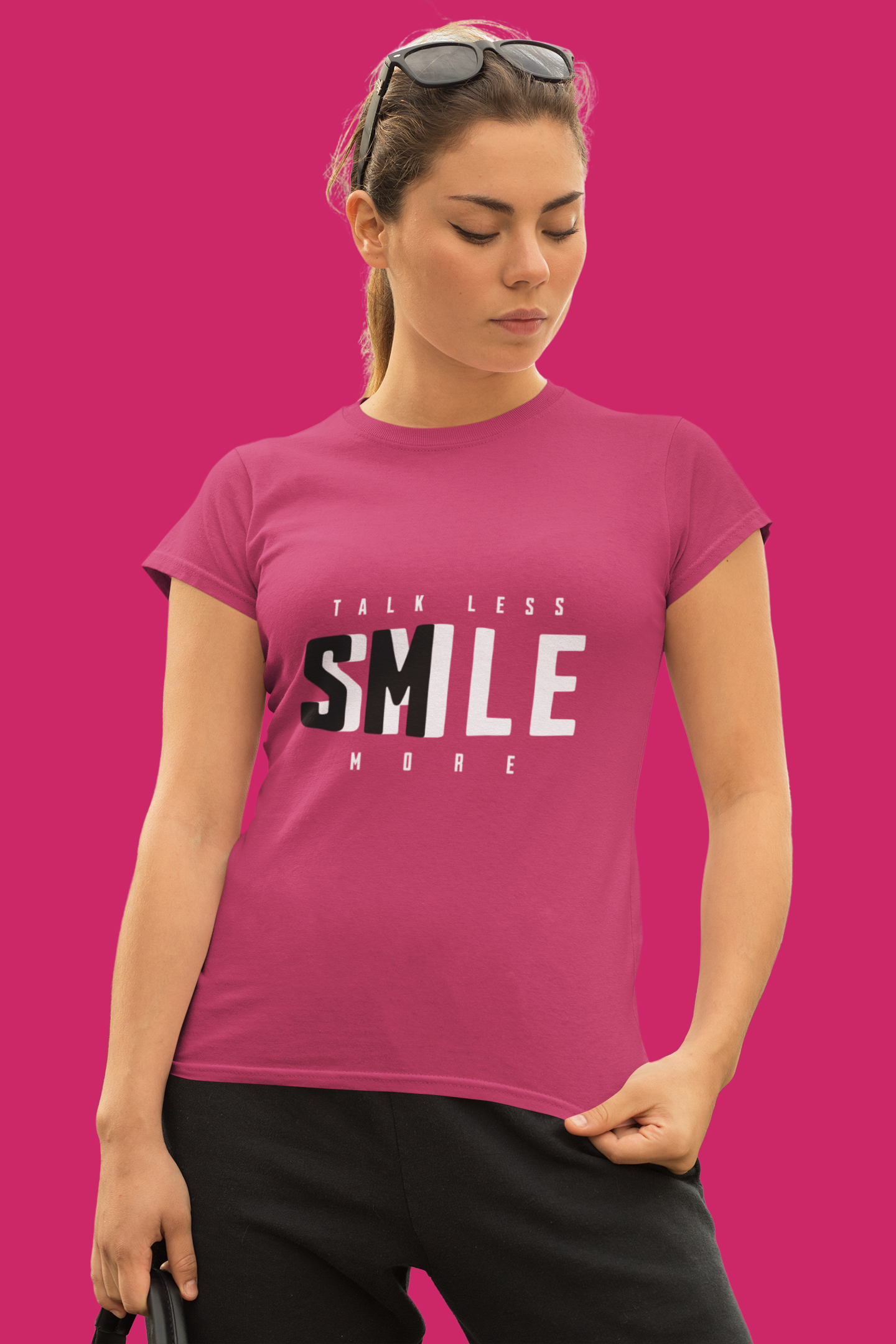 Talk Less Smile More Classic T-shirt