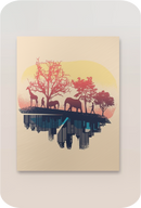 Nature City Poster