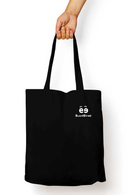 Black Tote Bag Zipper