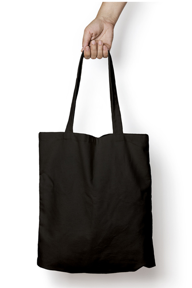 Black Tote Bag Zipper