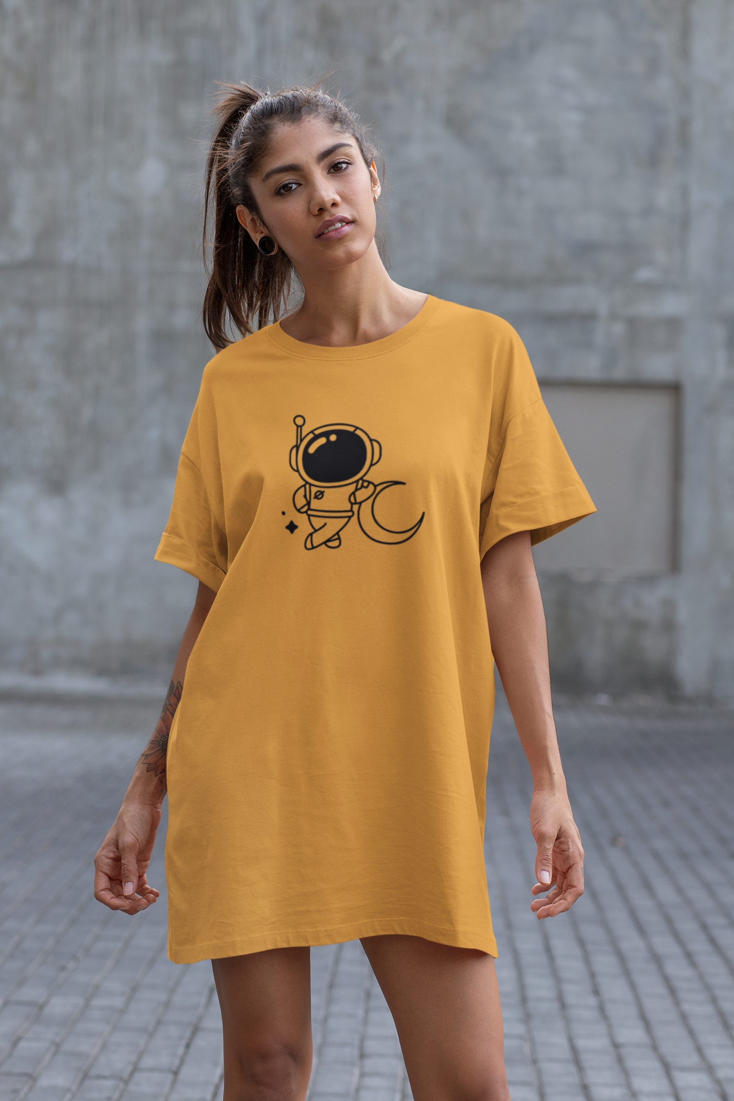 Women’s Astronaut Dream T-Shirt Dress