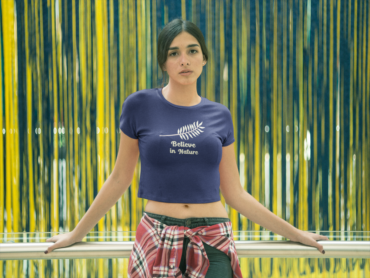 Women’s Embrace Nature’s Power Crop Top