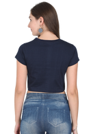 Women Cropped Top - Be Patient with Yourself