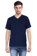 V neck- Navy Blue