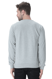 Women's Grey Melange Sweatshirt