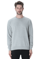 Women's Grey Melange Sweatshirt