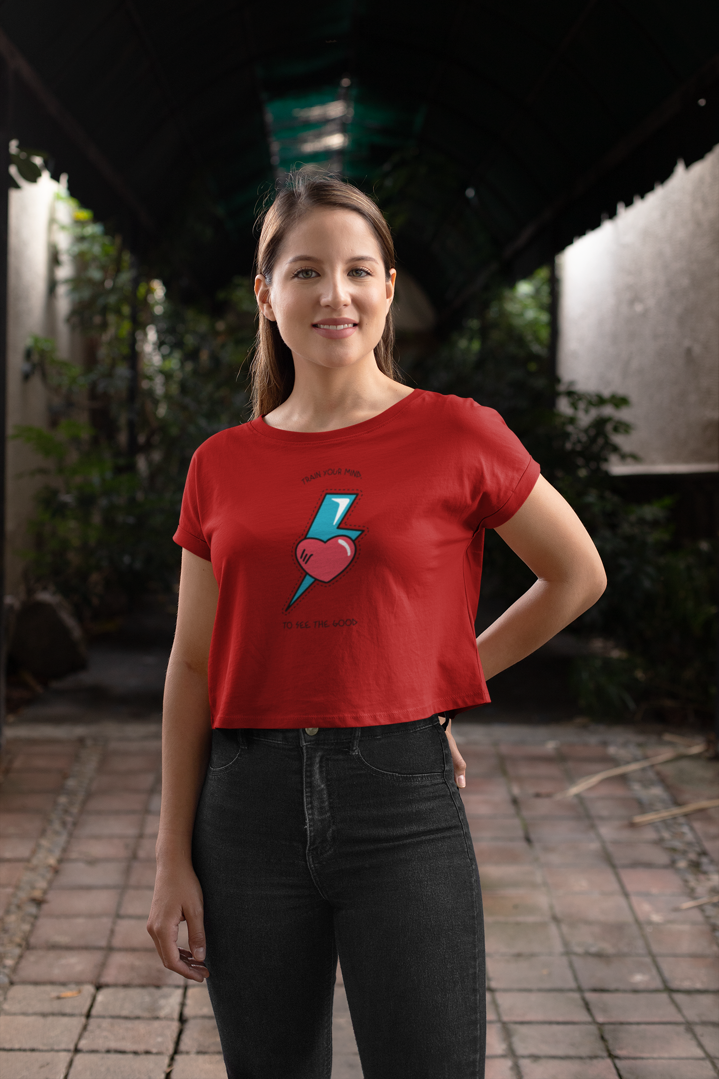Women’s Heart of Thunder Crop Top