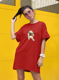 Women's "Hang In There" T-Shirt Dress