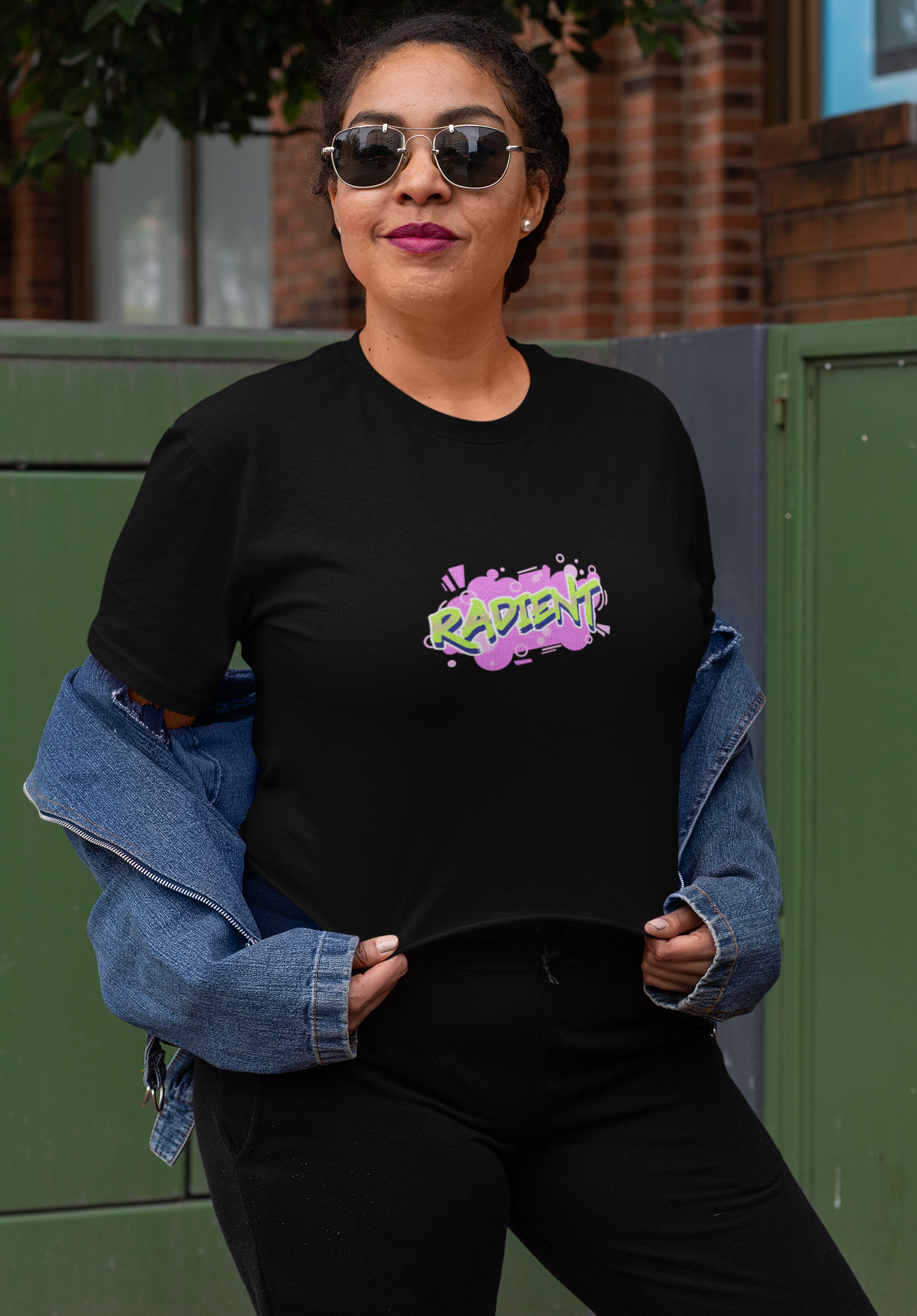 Women’s Radiant Glow Crop Top