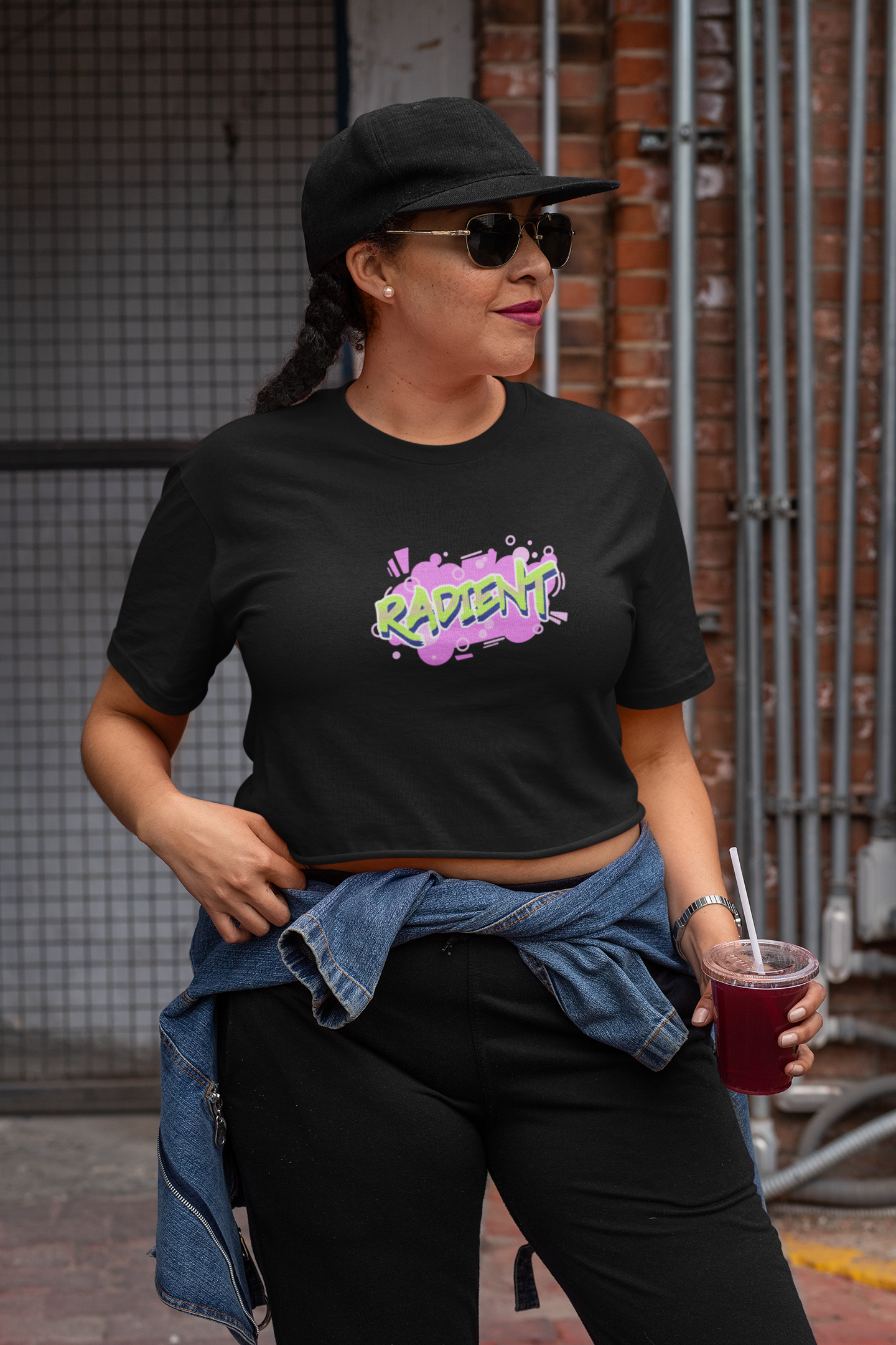 Women’s Radiant Glow Crop Top