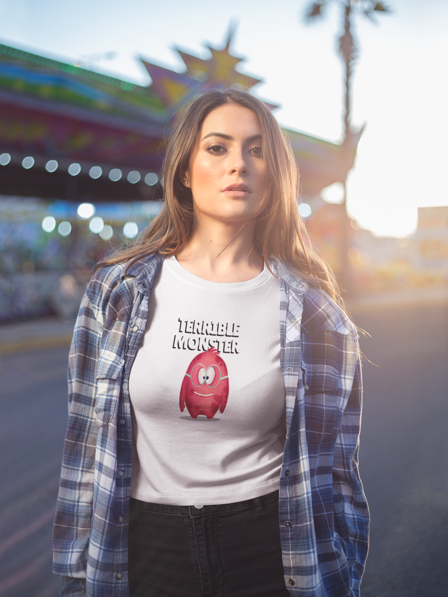 Women’s Terrible Monster Crop Top