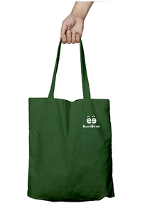 Bottel Green Tote Bag Zipper