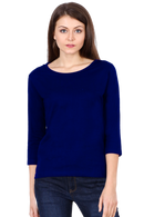 Round Neck Full Sleeve - Navy Blue