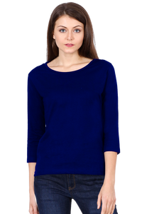 Round Neck Full Sleeve - Navy Blue