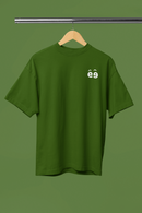 Bottle Green Oversize T-Shirt