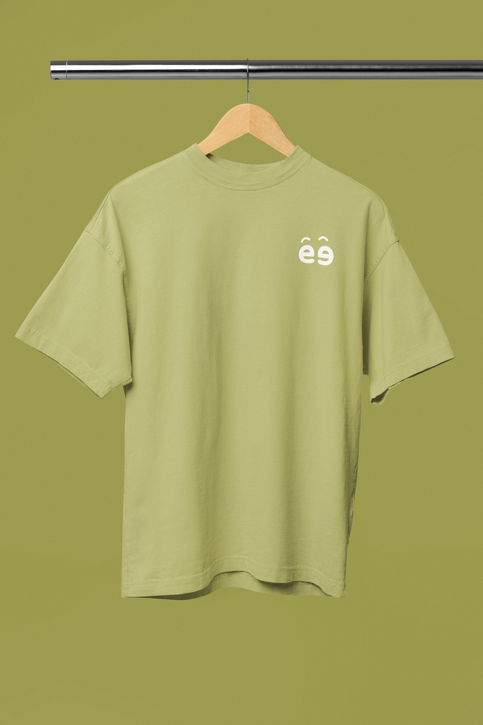 Olive Green Oversize T-Shirt