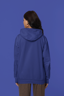 Women Royal Blue Hoodie