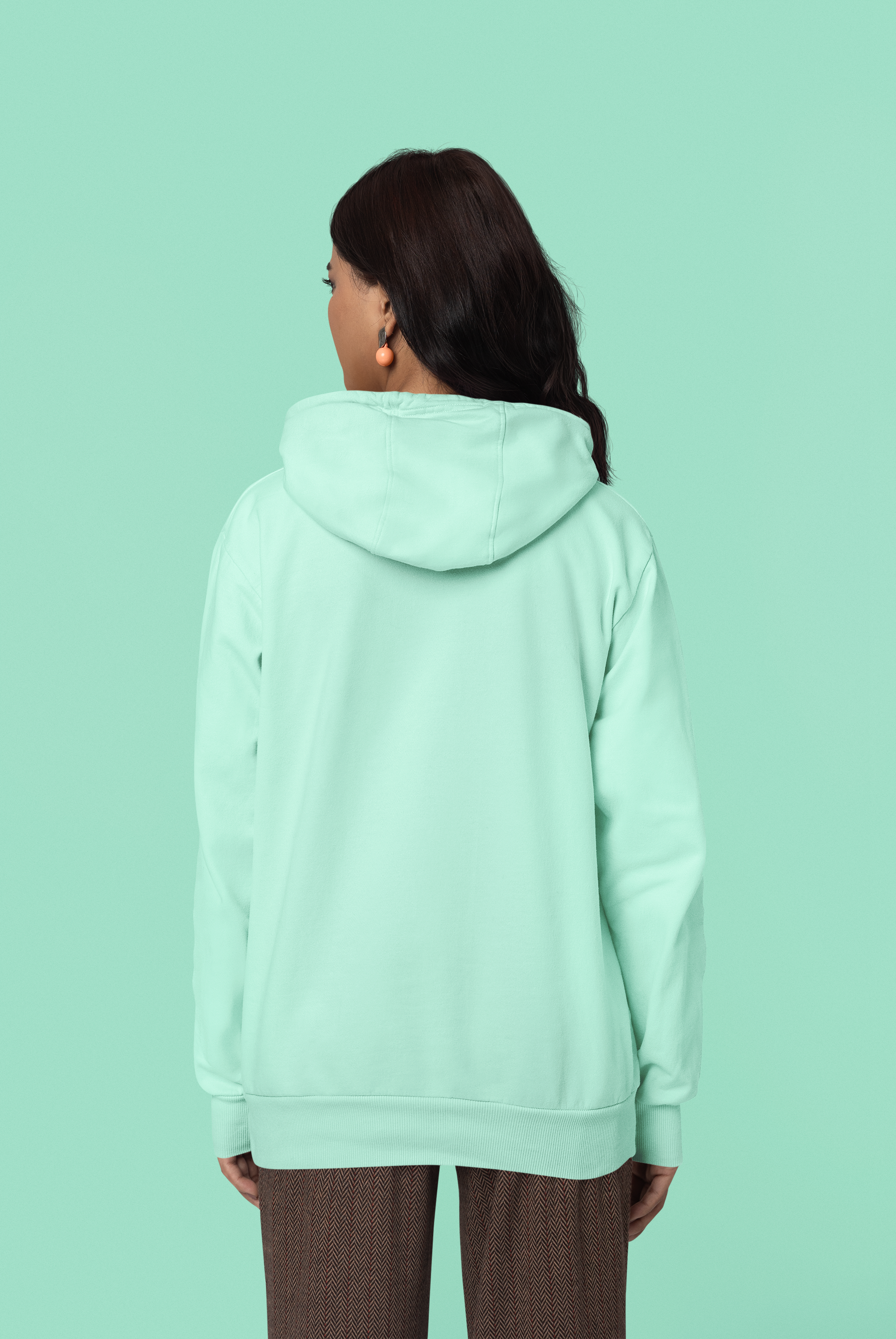 Women Mint Hoodie