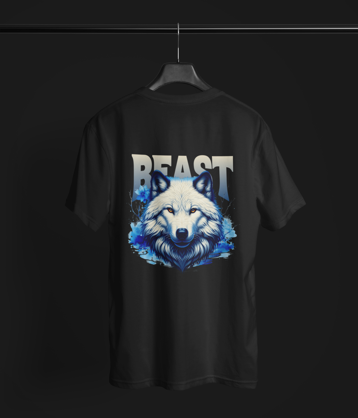 White Wolf Oversized T-Shirt