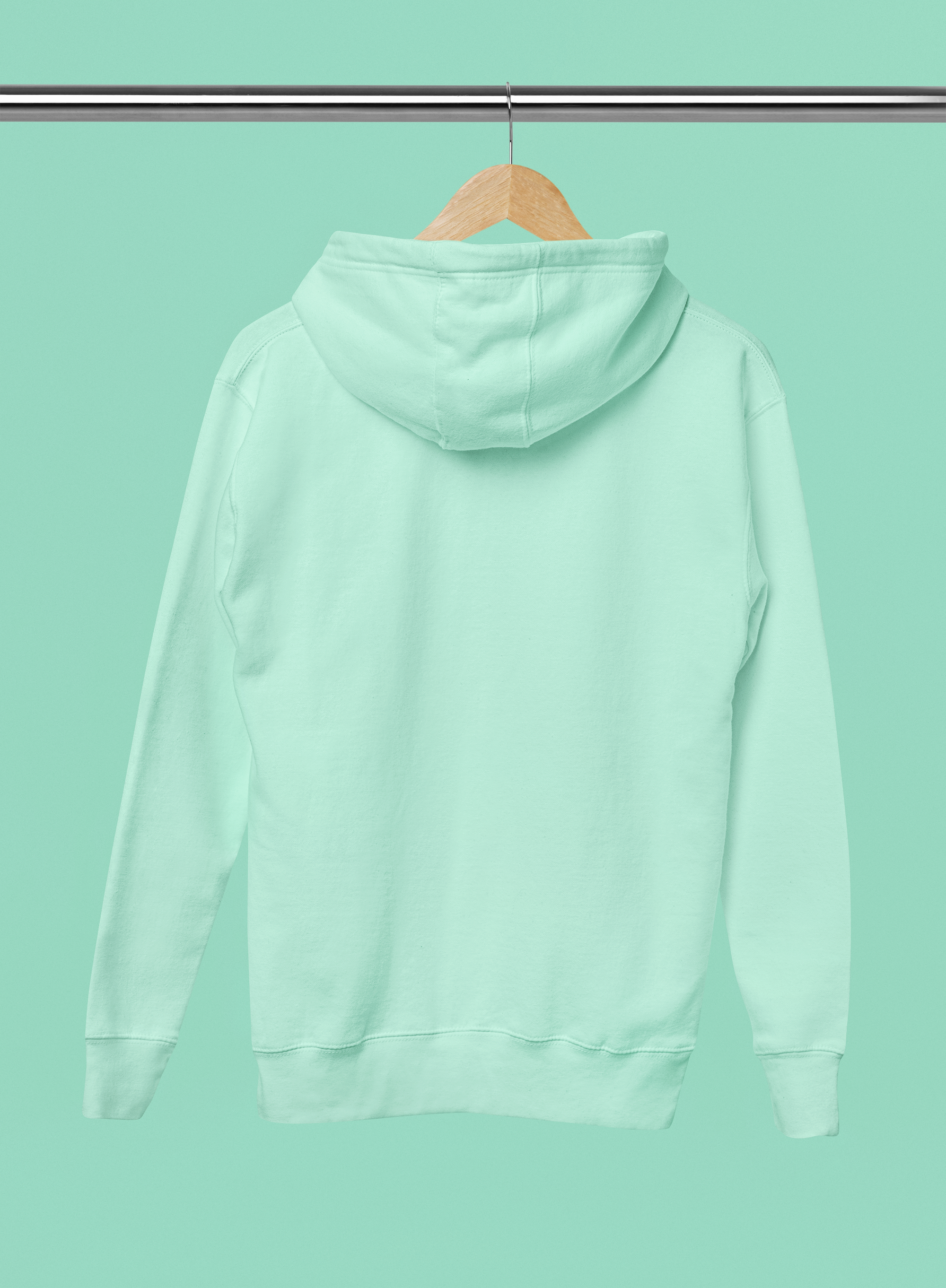 Women Mint Hoodie