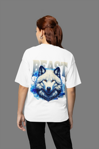 White Wolf Oversized T-Shirt