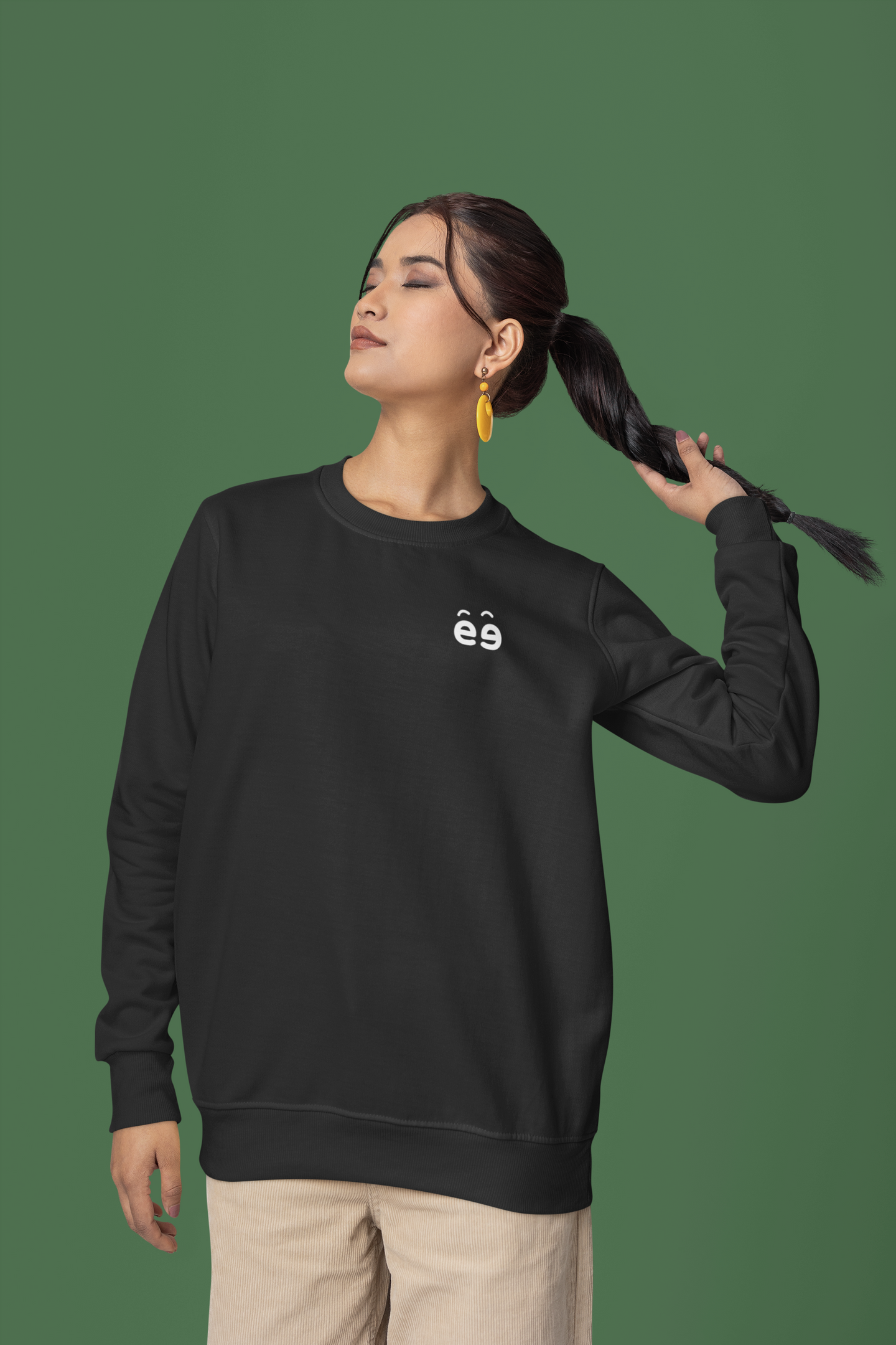 Women's Black Sweatshirt