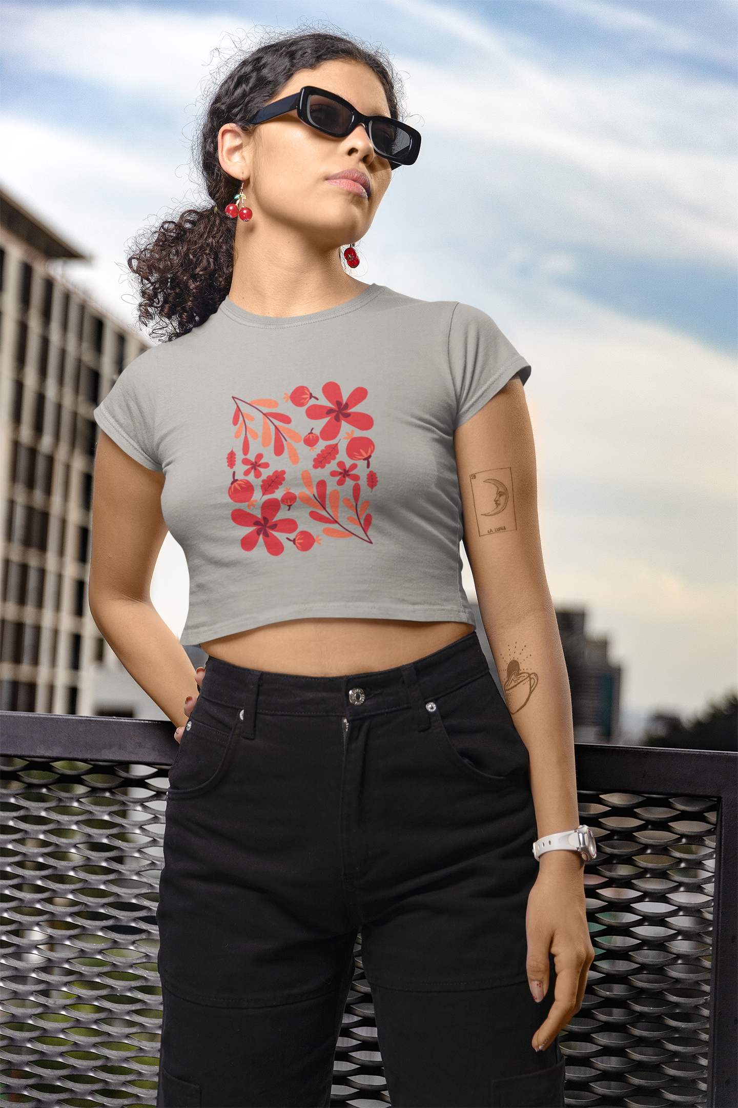 Women Cropped Top - Nature Lover