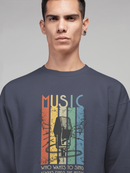 Retro Music Sweatshirt