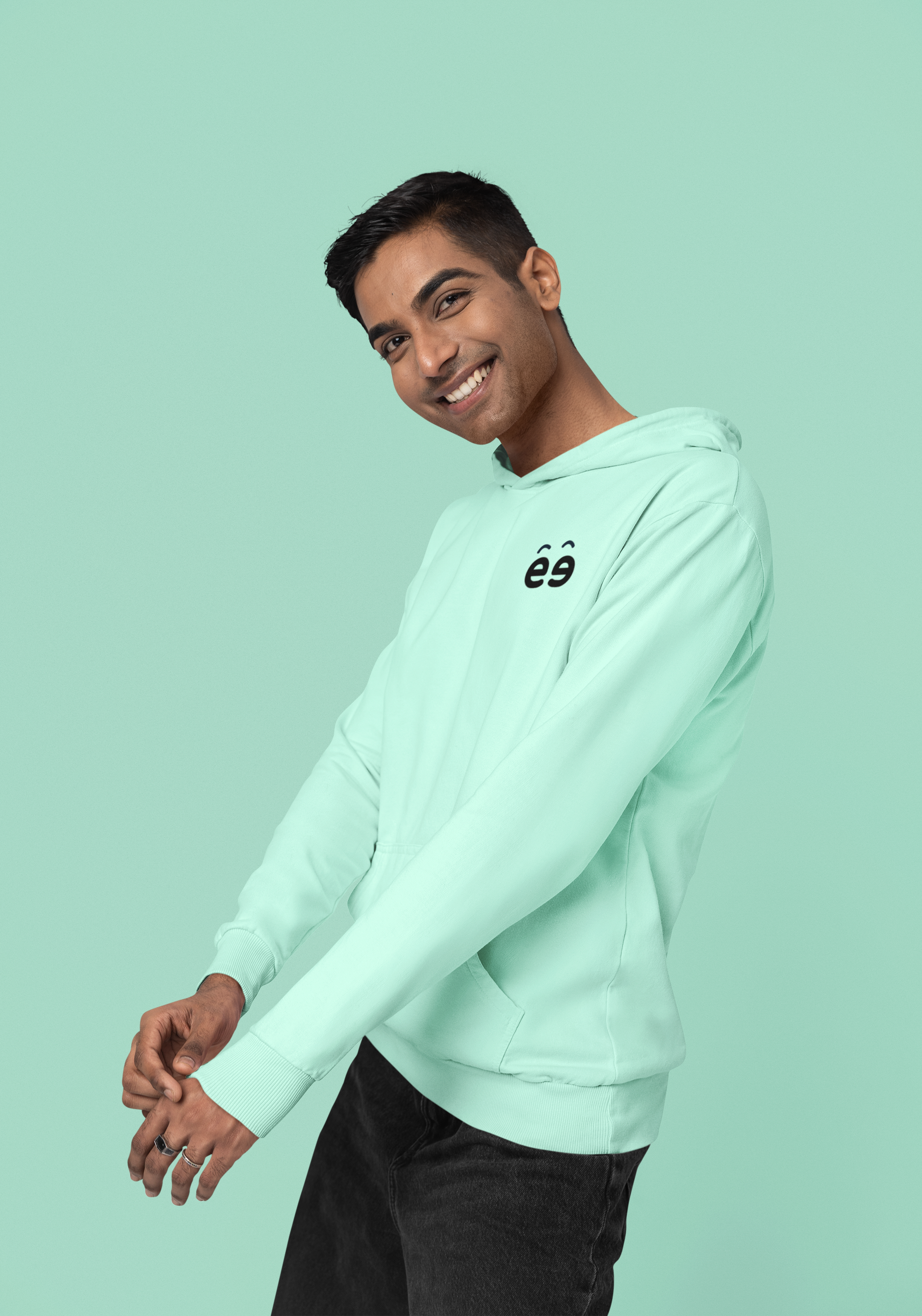 Men's Mint Hoodie