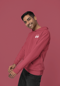 Men Maroon Hoodie