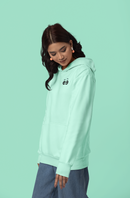 Women Mint Hoodie