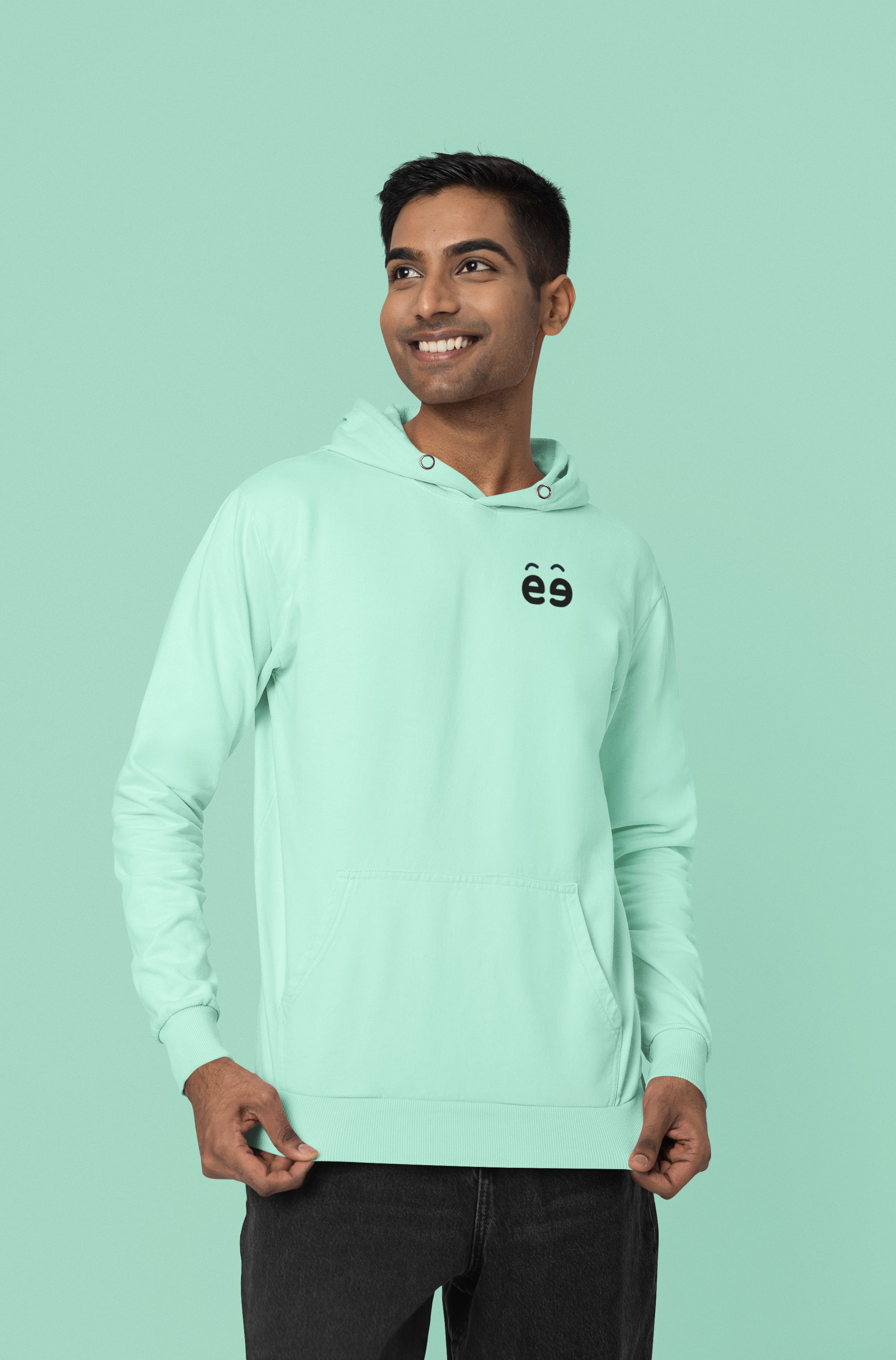 Men's Mint Hoodie