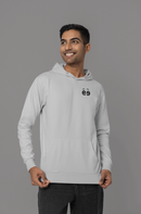 Men's Grey Melange Hoodie