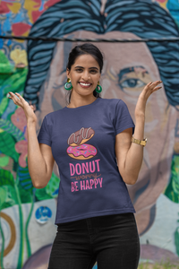 Donut Worry Be Happy Classic T-shirt