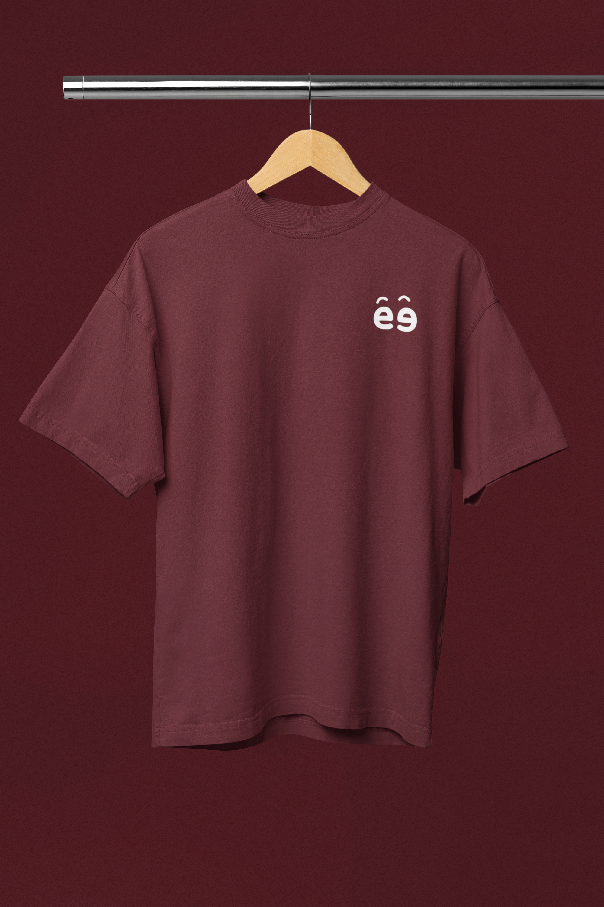 Maroon Oversize T-Shirt