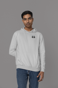 Men's Grey Melange Hoodie