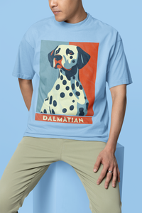 Dalmatian Dog Retro Style