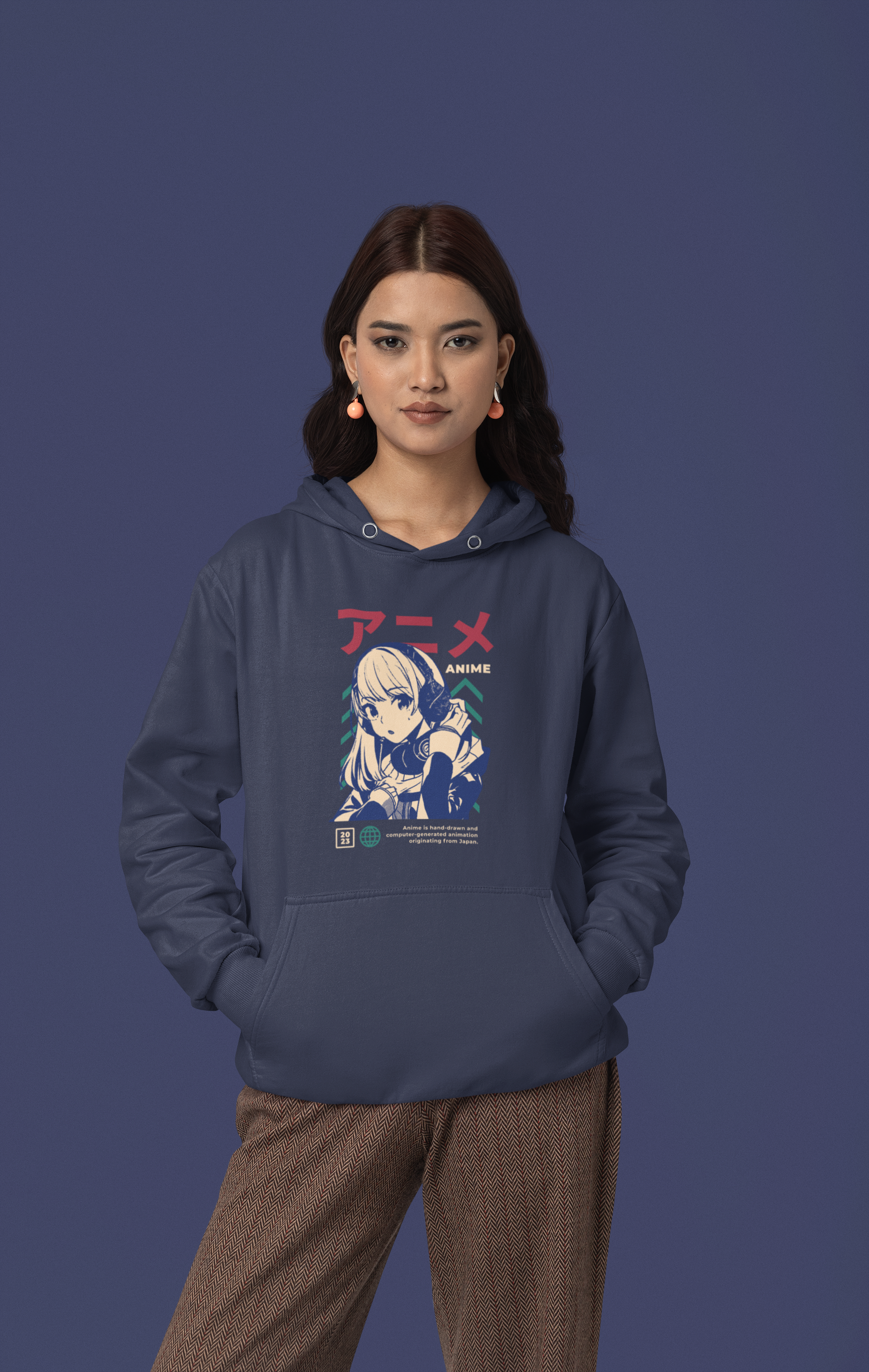 Anime Girl Hooded Sweatshirt