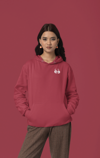 Women Maroon Hoodie