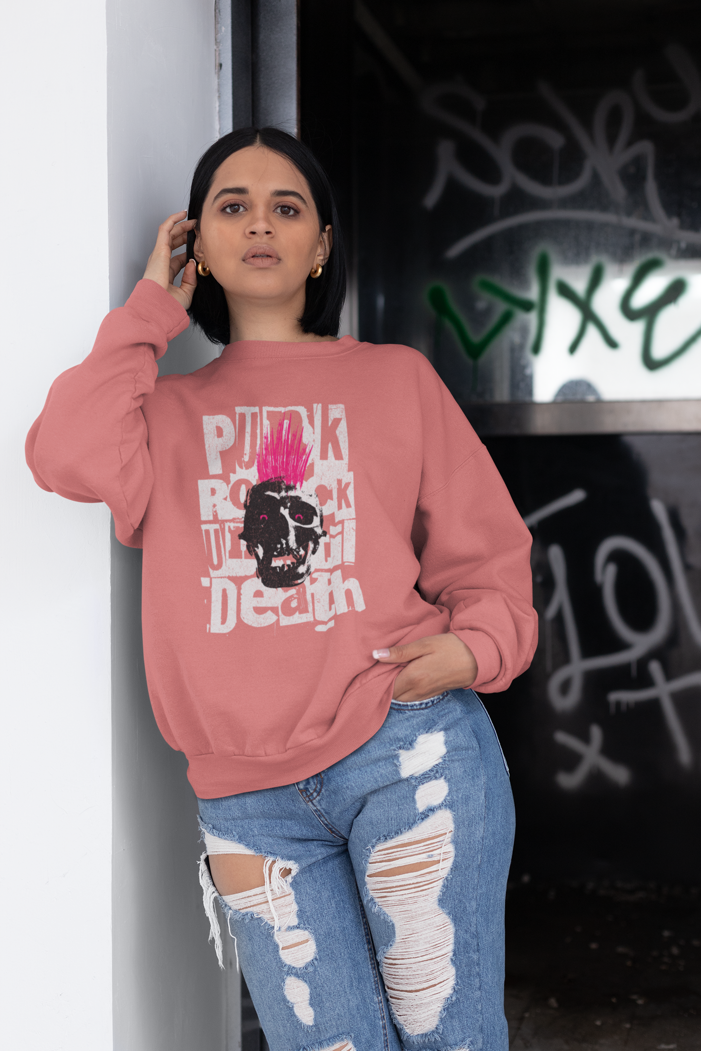 Punk Rebel Sweatshirt