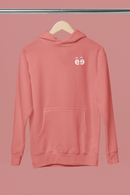 Women Coral Hoodie