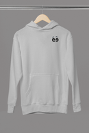Women Grey Melange Hoodie