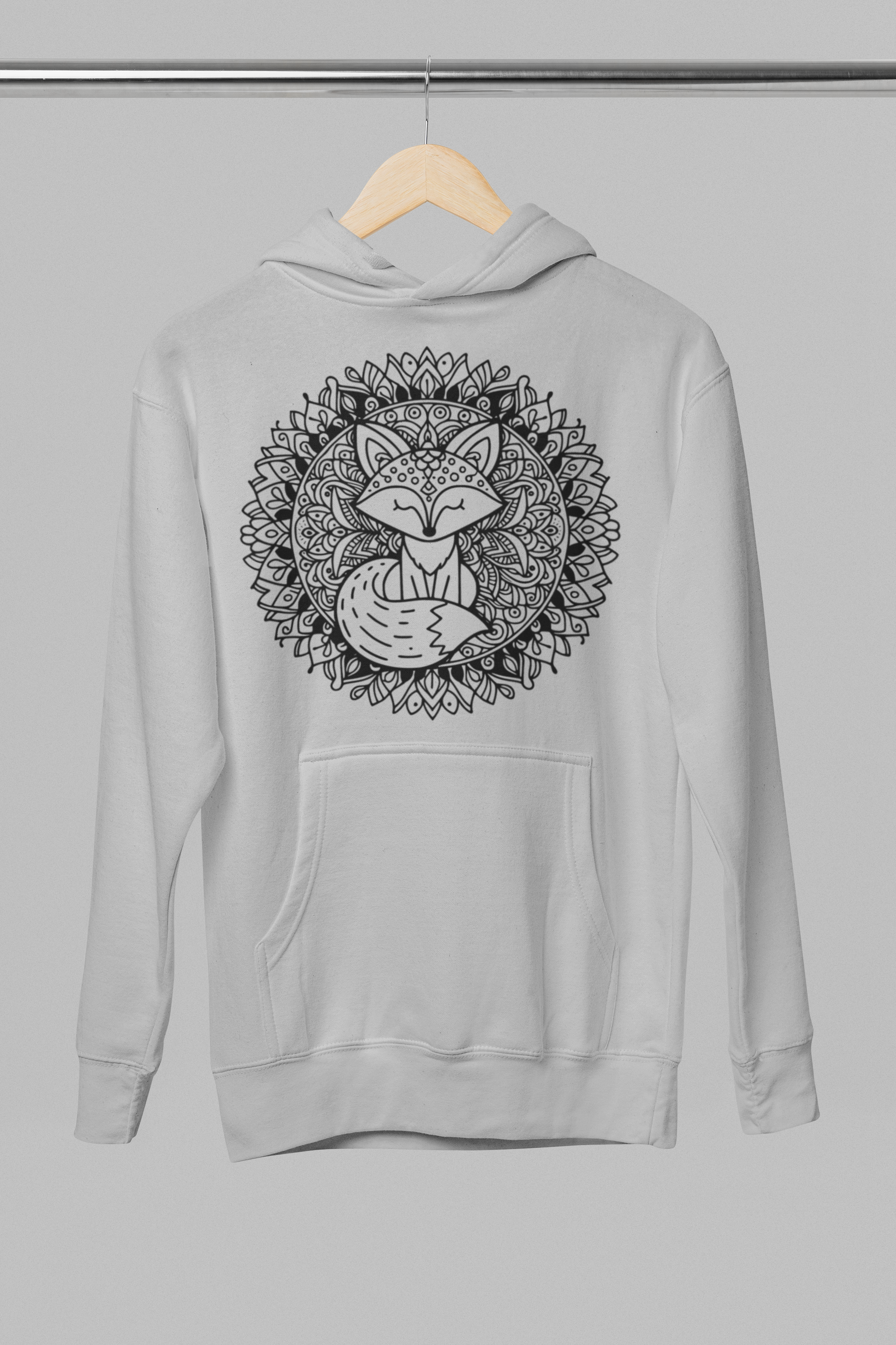 Zen Fox Mandala: Find Your Inner Peace