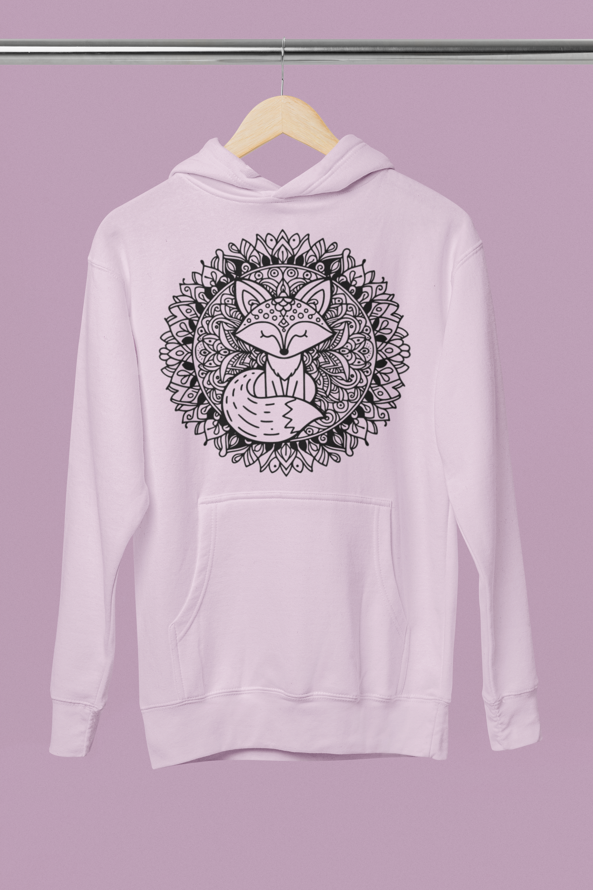 Zen Fox Mandala: Find Your Inner Peace