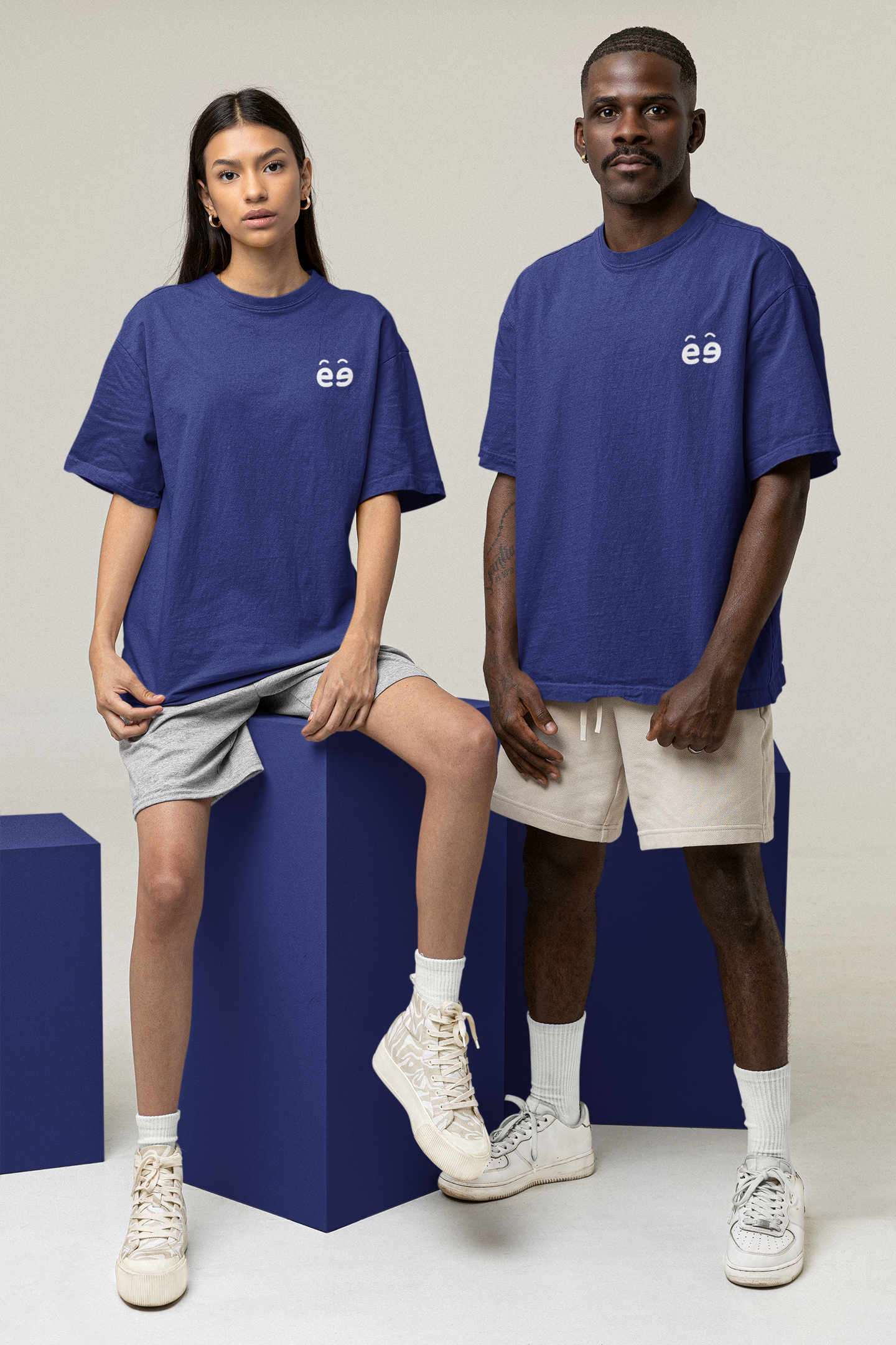 Royal Blue Oversize T-Shirt