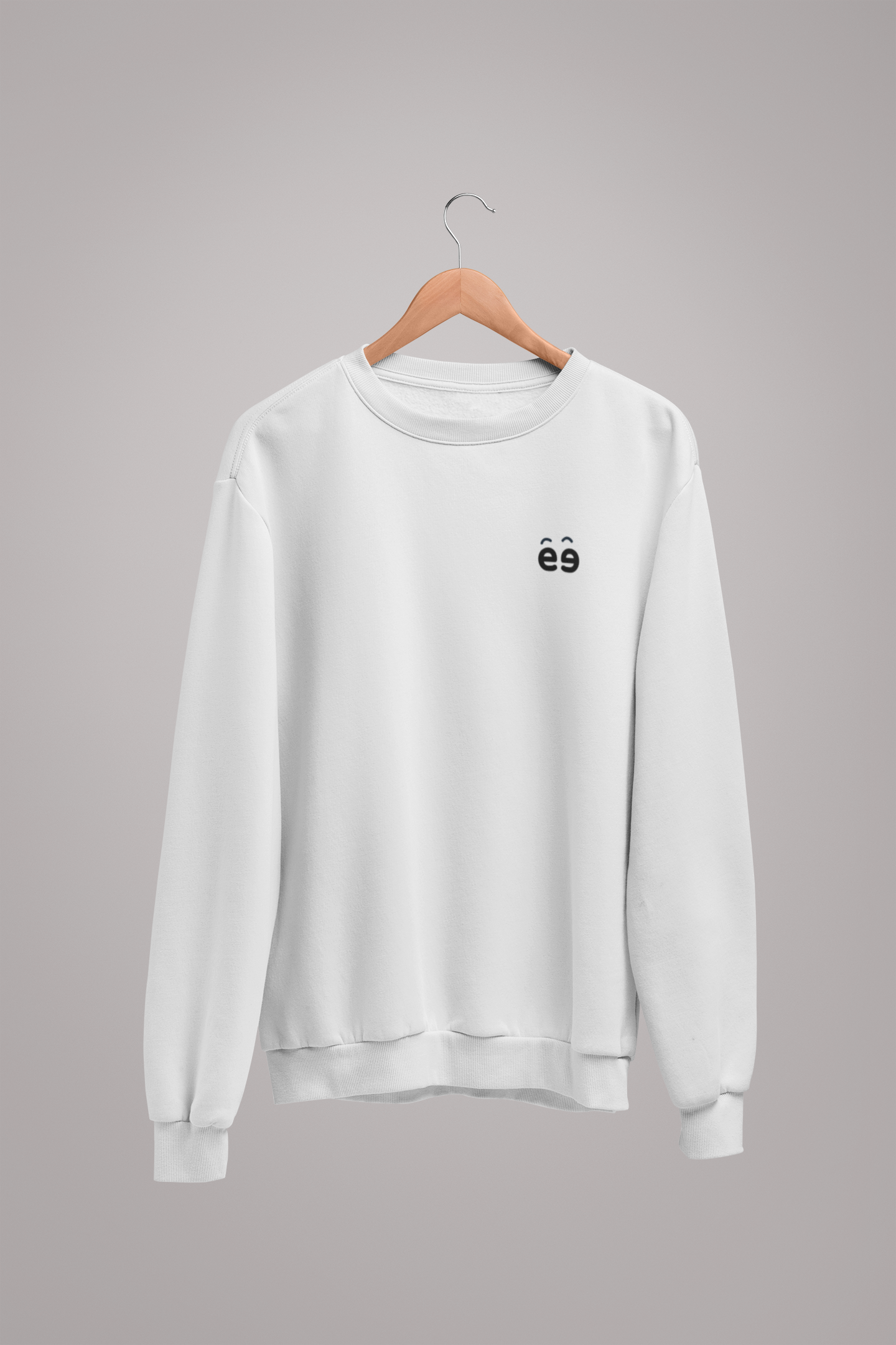 Women's White Sweatshirt