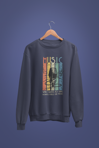 Retro Music Sweatshirt