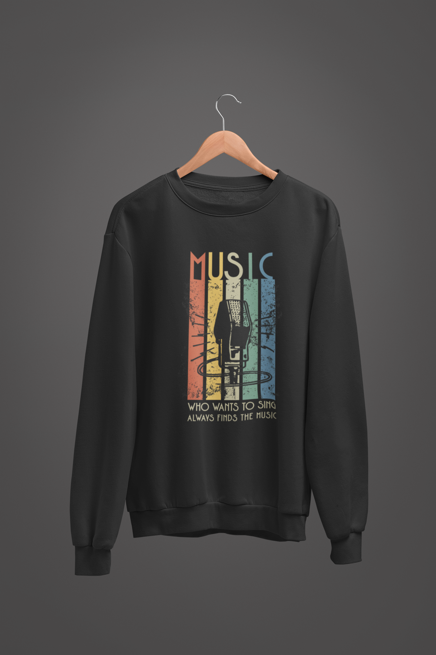 Retro Music Sweatshirt