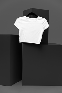 Women Cropped Tops - White