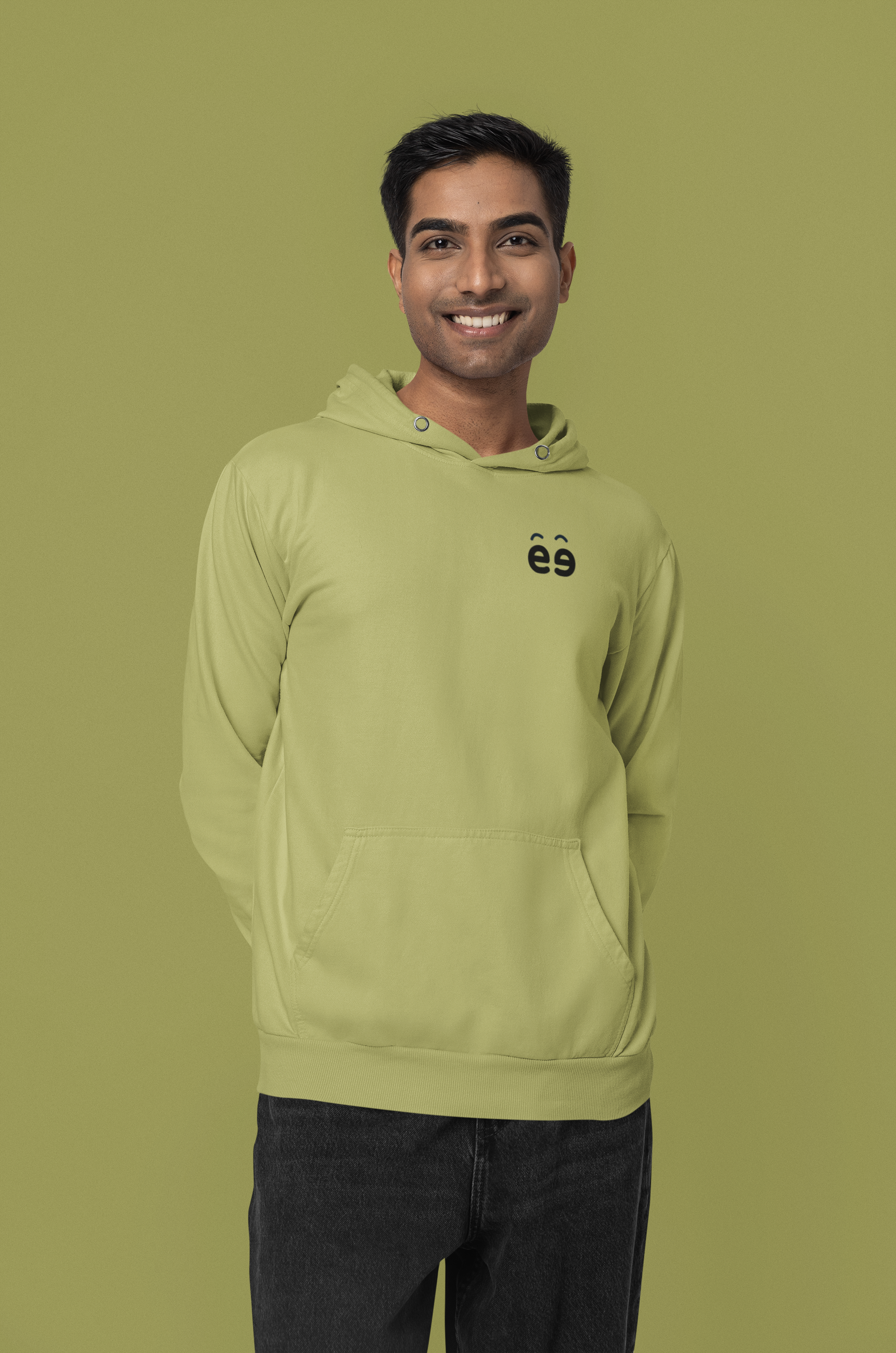 Men's Olive Green Hoodie